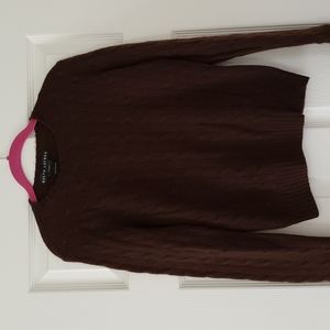 Ralph Lauren  cashmere cable sweater